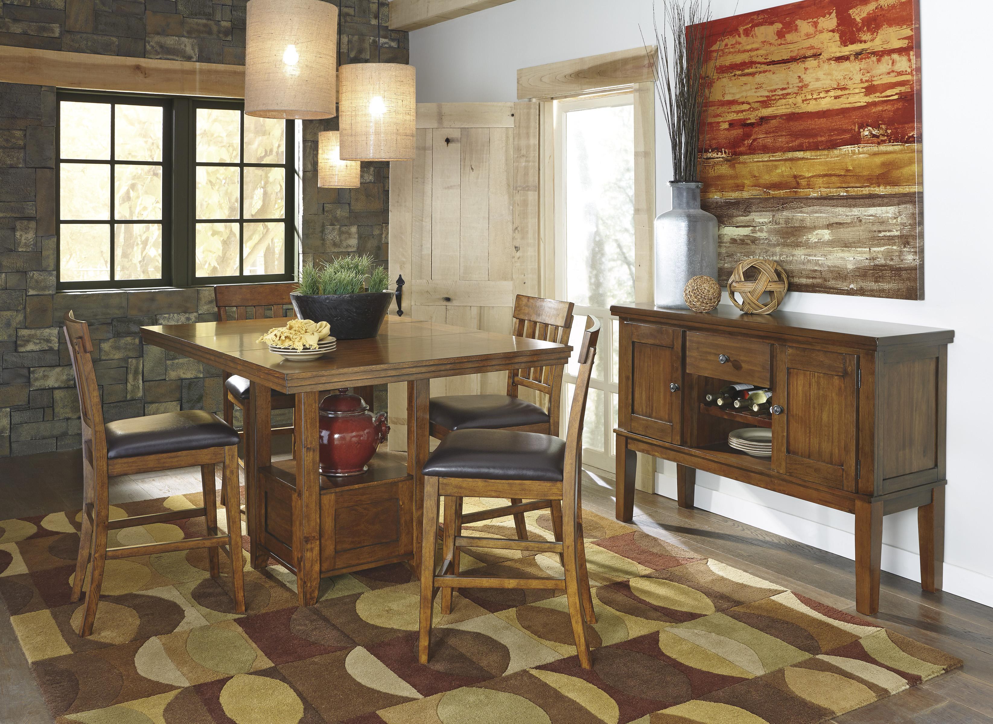 Ashley furniture wine rack table cheap